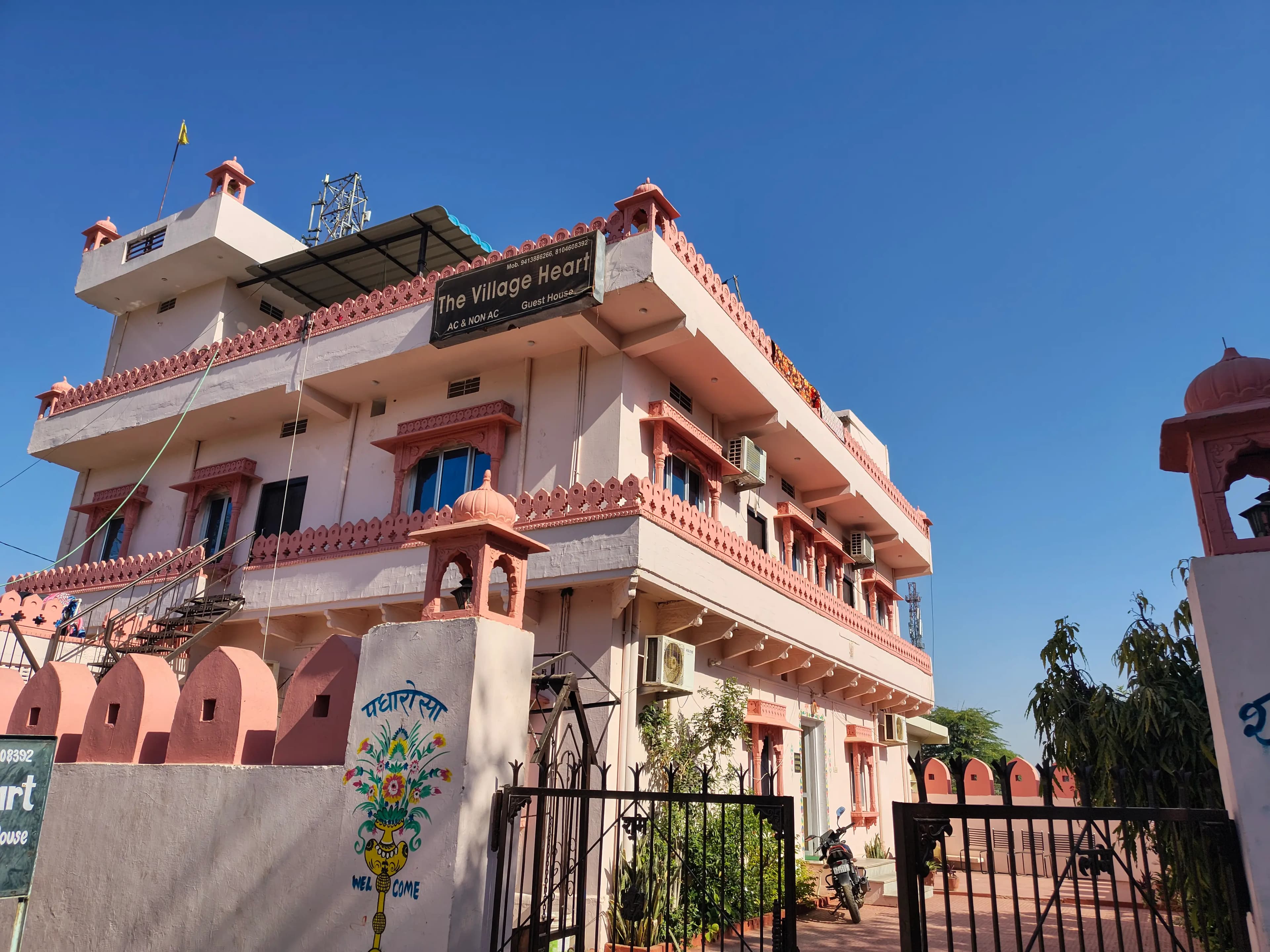 Luxury hotel suite with panoramic view